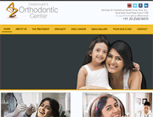 Tablet Screenshot of deshmukhorthodontics.com